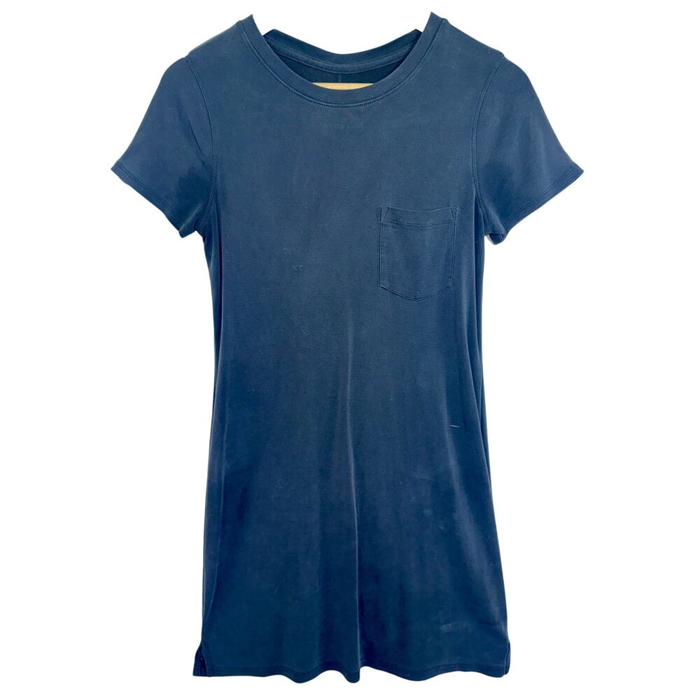Abercrombie & Fitch Navy Blue Short Sleeve T-Shirt Mini Dress Womens Size Small